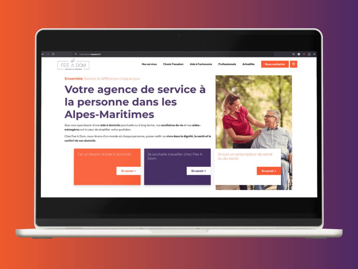 Fee A Dom met en ligne son nouveau site internet